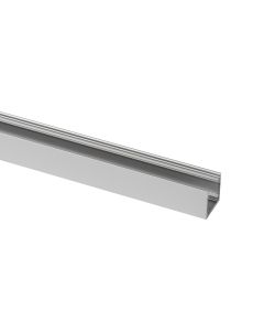 Aluminium profiel 5m, mat satijn, Opbouw