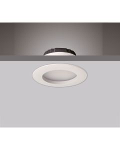 LED downlight,78mm, 7.6W, zilver 110 gr,