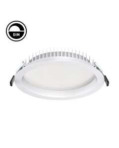 Pro-Logic 200 Downlight, Dim, Ø228xH53mm
