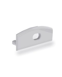 Eindkap slimline breed 8mm, met draaddoo
