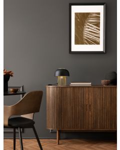 Sqube Sandy Black & Gold Metal LED E27