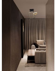 Imar Triac Dimmable Sandy Black & Gold