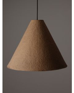 JOELLE Rough Oak Papier-Mâché LED E27 1x