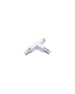 T CONNECTOR 3 PHASE TRACKS 1.0 WHITE