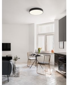 Hadon Sandy Black Steel & Acrylic LED 3