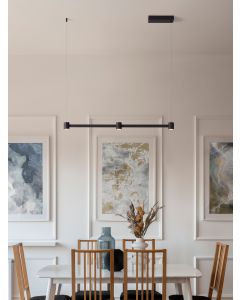 Puize Triac Dimmable Sandy Black Alumin