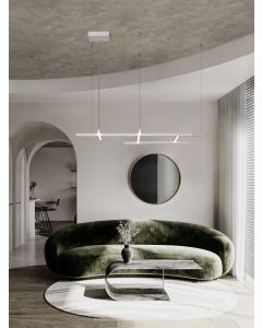 Pace Triac Dimmable Sandy White Alumini