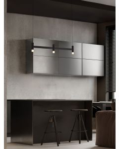 POETIC Triac Dimmable Sandy Black Alumin