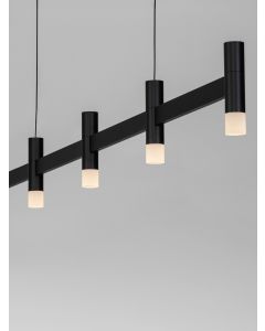 POETIC Triac Dimmable Sandy Black Alumin