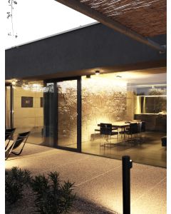 ADURO Black Aluminium & Acrylic LED 7.6