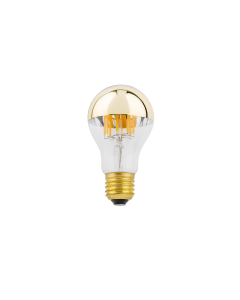 LAMP A60 LED 2700K CLEAR / GOLD MIRROR