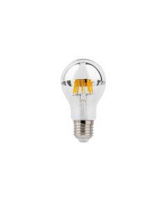 LAMP A60 LED 2700K CLEAR / SILVER MIRROR