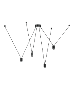 WIRO CEILING SUSP SET DECENTER 4.0 E27 B