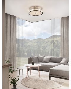 BAROK Pendant Light Painted Matt Black &