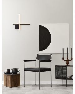 Cross Triac Dimmable Sandy Black Alumini
