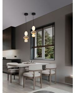 ONETA Triac Dimmable Beige Ceramic & Opa