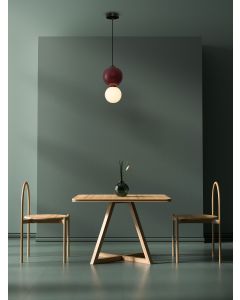NOESIS Bordeaux Porcelain & Glossy Opal