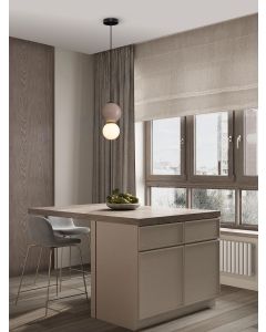 NOESIS Mocha Porcelain & Glossy Opal Gla