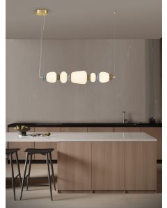 PALO Triac Dimmable Dark Brown, Gray Blu