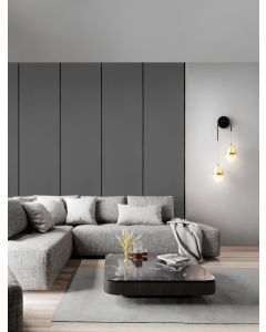 Egna Opal & Cognac Glass Gold & Black Me
