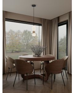 PALLINA Triac Dimmable Mocha Ceramic & O