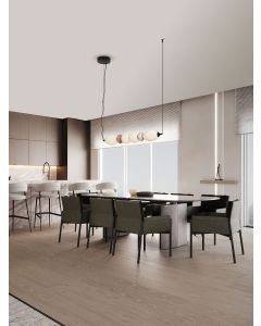 PALLINA Triac Dimmable Mocha & Light Gra