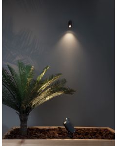 INSIDE Sandy Black Alum. & Glass LED 7 W