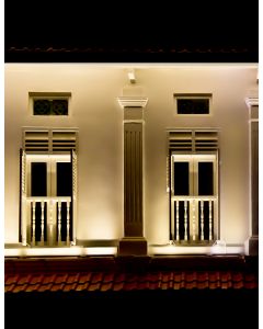 WALL WASHER Black Alum.& Glass LED 36 Wa