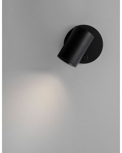 NET Sandy Black Aluminium Switch On/Off