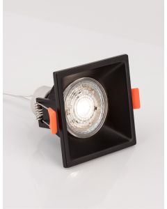 STAF Sandy Black Aluminium LED GU10 1x10