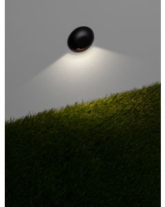 ERIS Sandy Black Aluminium LED 1Watt 220