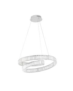 CONCETO Chrome Metal & Crystal LED 50W 2