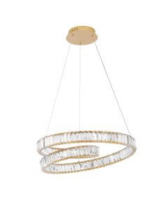 CONCETO Gold Metal & Crystal LED 50W 230