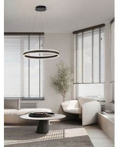 ALARO Triac Dimmable Sandy Black Alumini