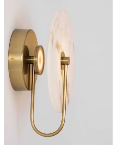 Maru Brass Gold Steel, Aluminium & Imita