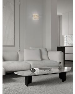 NUVIA Triac Dimmable Chrome Metal & Crys