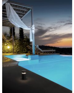 TALA Black Aluminium & Acrylic LED 12 Wa