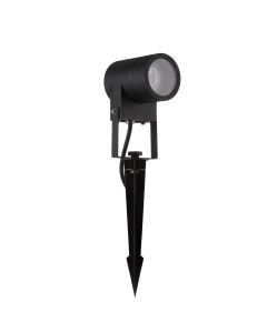 VIDA Black Aluminium & Clear Glass LED G