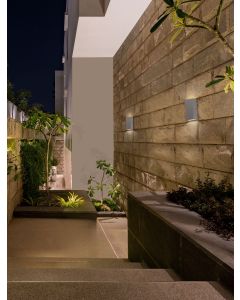 BOXY Sandy White Die-Casting Aluminium &