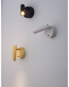 CLIP Sandy Black Aluminium LED Philips 3