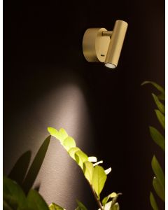 CLIP Satin Brass Aluminium LED Philips 3