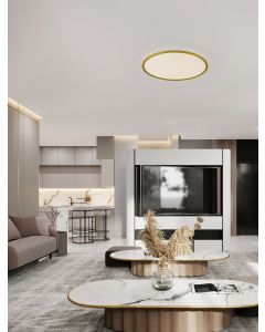 Aoton Triac Dimmable Brushed Gold Metal