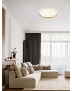 Vomos Triac Dimmable Sandy White & Wood