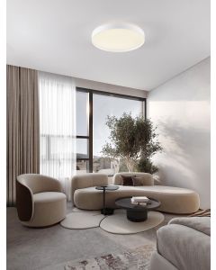 Roi Triac Dimmable Sandy White Metal, Al