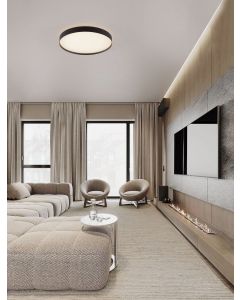 Roi Triac Dimmable Sandy Black Metal, A