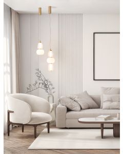 Movil Triac Dimmable Clear & Opal Glass