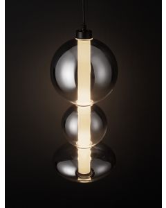 Bally Triac Dimmable Matt Black Metal &