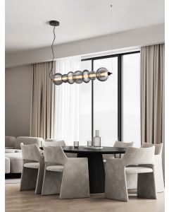 Bally Triac Dimmable Matt Black Metal &