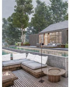 PERSEA Sandy Black Die-Casting Aluminium