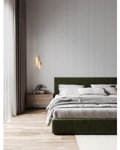 Valentin Brass Gold Aluminium & Acrylic
